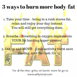 burn fat, fat, exercise, slow down, breathe,  taichi, yoga